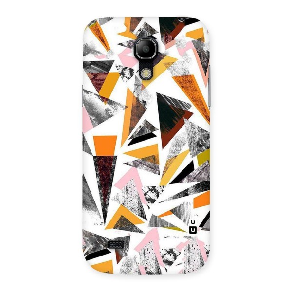 Abstract Sketchy Triangles Back Case for Galaxy S4 Mini