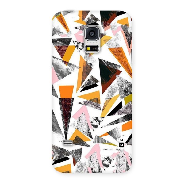 Abstract Sketchy Triangles Back Case for Galaxy S5 Mini