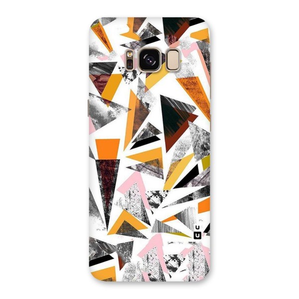 Abstract Sketchy Triangles Back Case for Galaxy S8