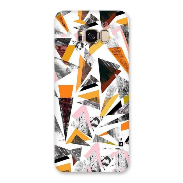 Abstract Sketchy Triangles Back Case for Galaxy S8 Plus