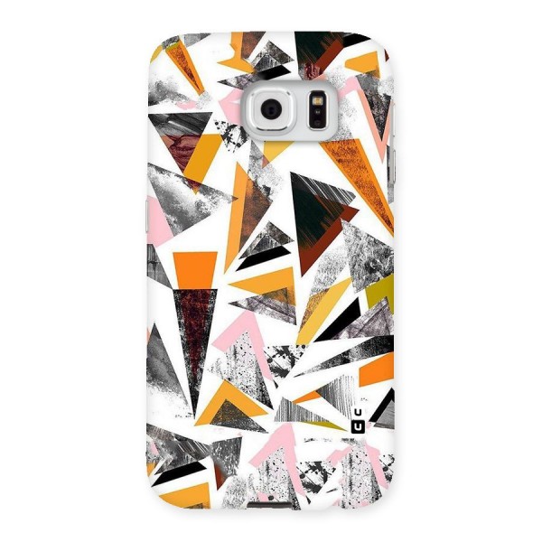 Abstract Sketchy Triangles Back Case for Samsung Galaxy S6