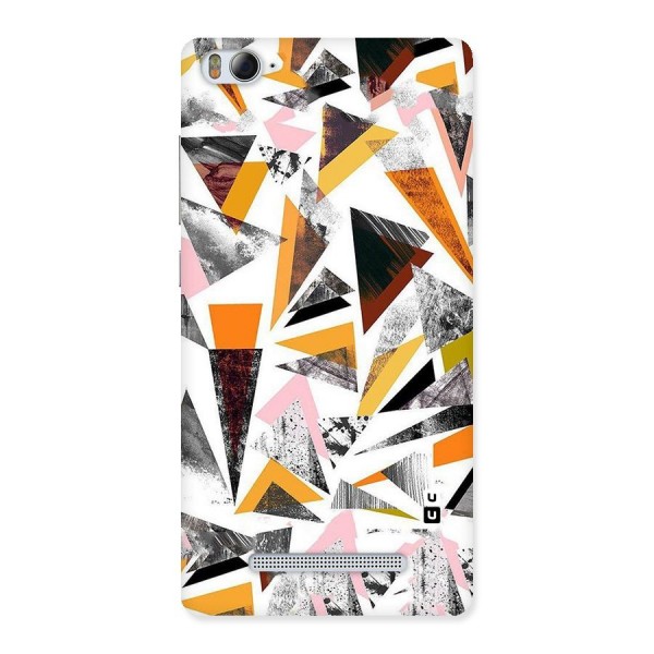 Abstract Sketchy Triangles Back Case for Xiaomi Mi4i