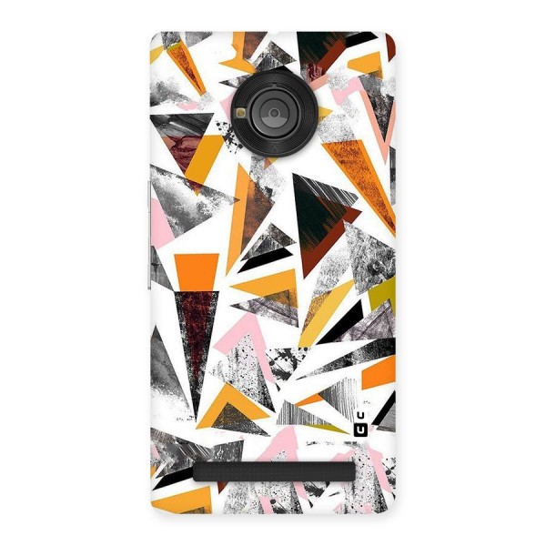 Abstract Sketchy Triangles Back Case for Yu Yuphoria