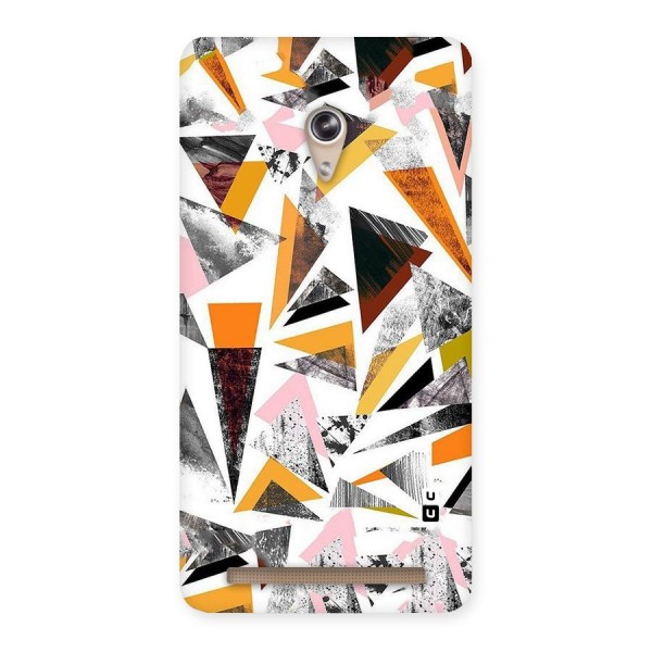 Abstract Sketchy Triangles Back Case for Zenfone 6