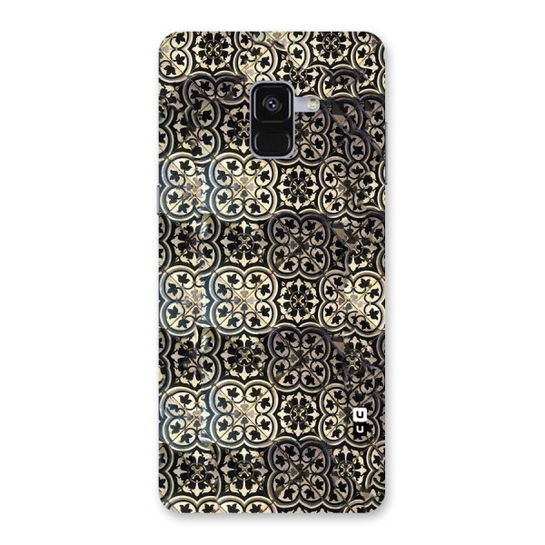 Abstract Tile Back Case for Galaxy A8 Plus