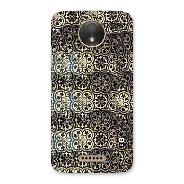 Abstract Tile Back Case for Moto C Plus