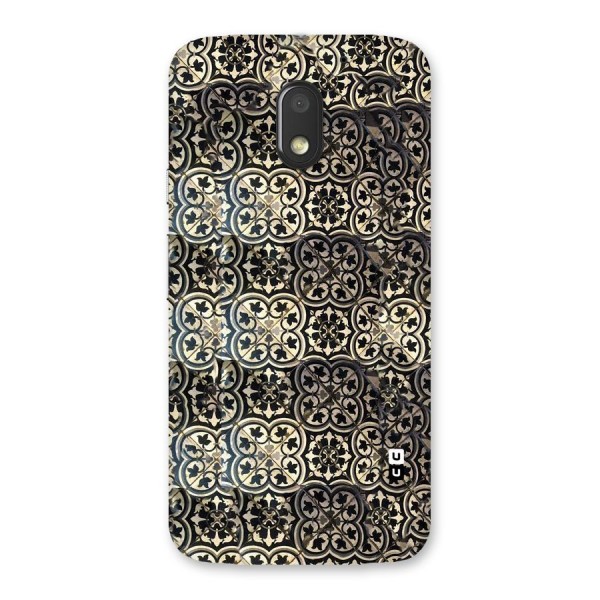 Abstract Tile Back Case for Moto E3 Power