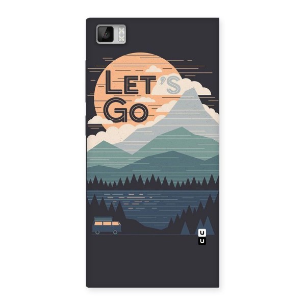 Abstract Travel Back Case for Xiaomi Mi3