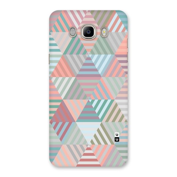 Abstract Triangle Lines Back Case for Galaxy On8