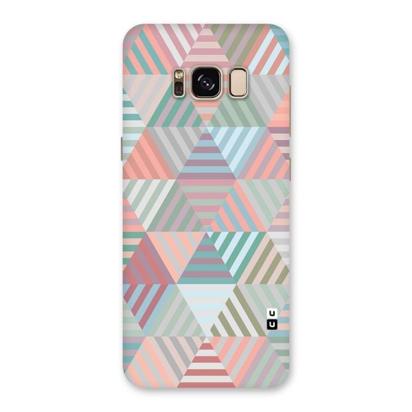 Abstract Triangle Lines Back Case for Galaxy S8