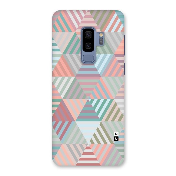 Abstract Triangle Lines Back Case for Galaxy S9 Plus