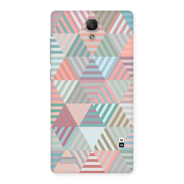 Abstract Triangle Lines Back Case for Redmi Note