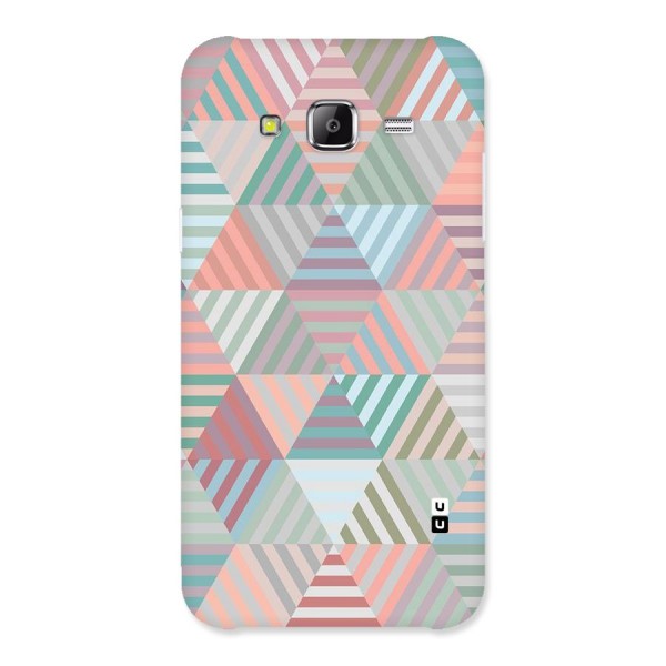 Abstract Triangle Lines Back Case for Samsung Galaxy J5