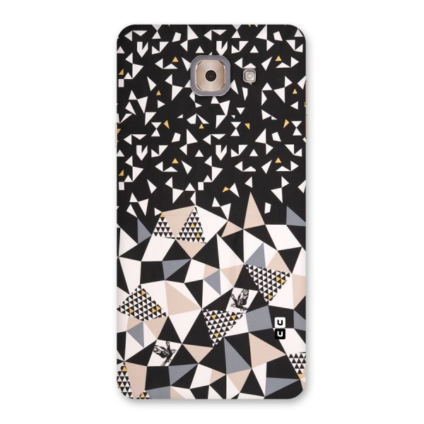 Abstract Varied Triangles Back Case for Galaxy J7 Max