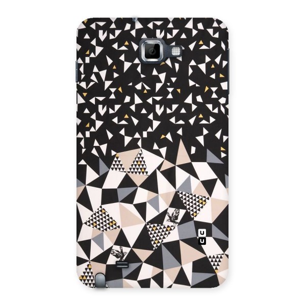 Abstract Varied Triangles Back Case for Galaxy Note