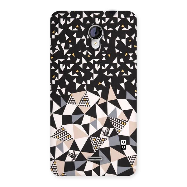 Abstract Varied Triangles Back Case for Micromax Unite 2 A106