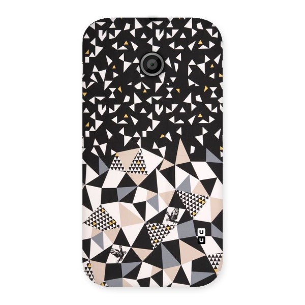 Abstract Varied Triangles Back Case for Moto E