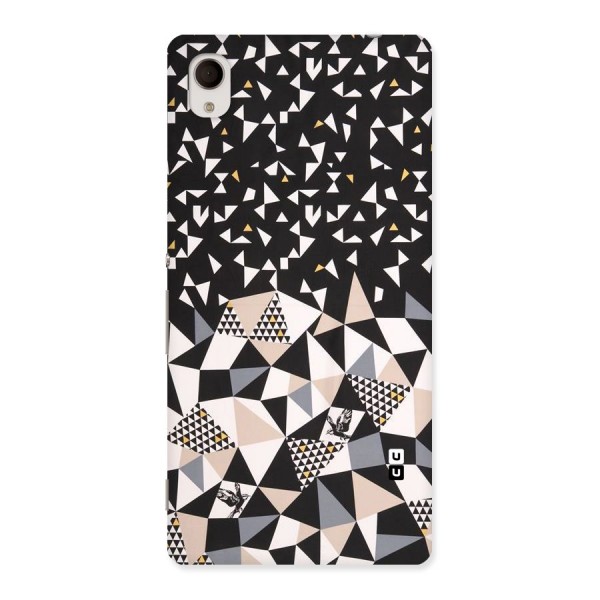 Abstract Varied Triangles Back Case for Sony Xperia M4