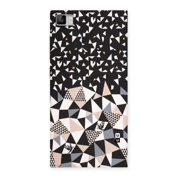 Abstract Varied Triangles Back Case for Xiaomi Mi3