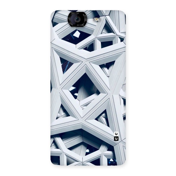 Abstract White Lines Back Case for Canvas Knight A350