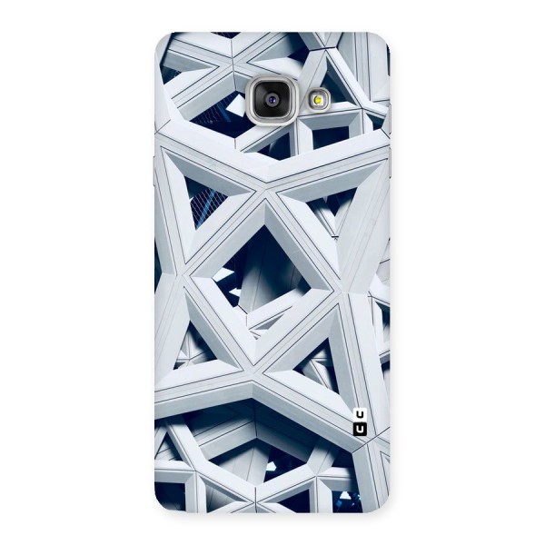 Abstract White Lines Back Case for Galaxy A7 2016