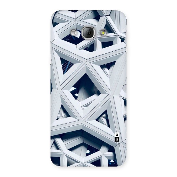 Abstract White Lines Back Case for Galaxy A8