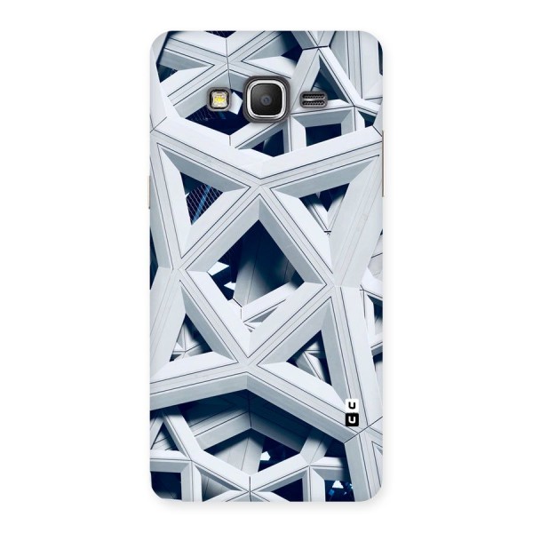 Abstract White Lines Back Case for Galaxy Grand Prime