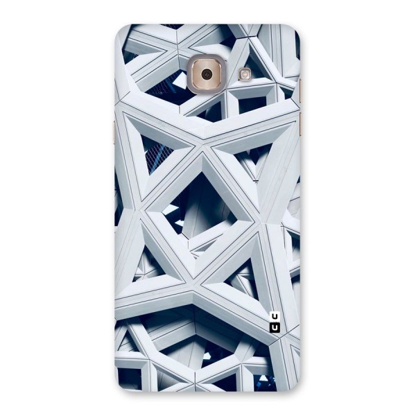 Abstract White Lines Back Case for Galaxy J7 Max