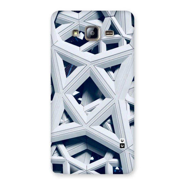 Abstract White Lines Back Case for Galaxy On5