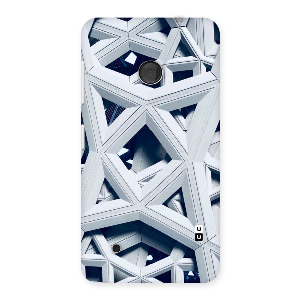 Abstract White Lines Back Case for Lumia 530