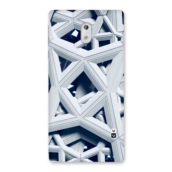 Abstract White Lines Back Case for Nokia 3