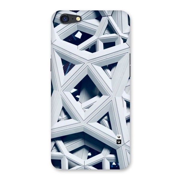 Abstract White Lines Back Case for Oppo A71