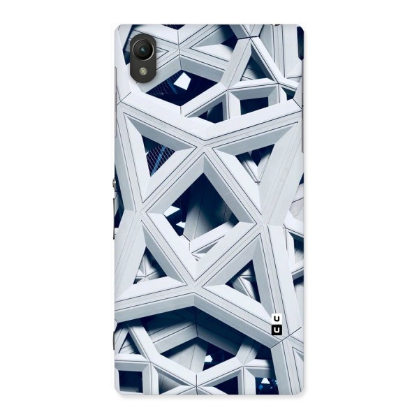 Abstract White Lines Back Case for Sony Xperia Z1