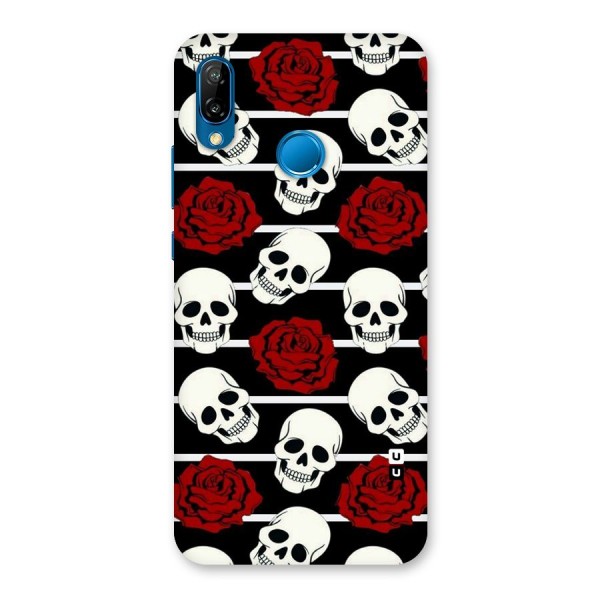 Adorable Skulls Back Case for Huawei P20 Lite