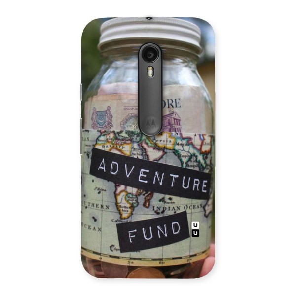 Adventure Fund Back Case for Moto G3