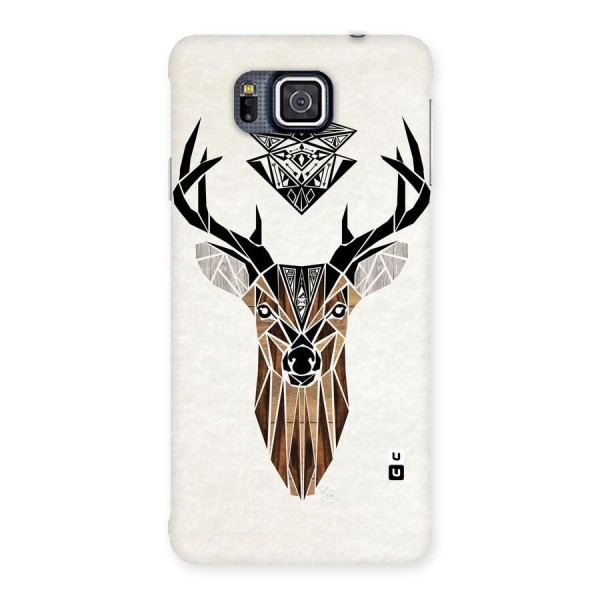 Aesthetic Deer Design Back Case for Galaxy Alpha