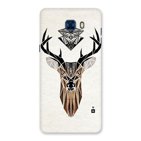 Aesthetic Deer Design Back Case for Galaxy C7 Pro