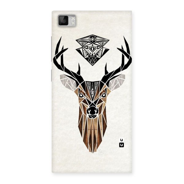 Aesthetic Deer Design Back Case for Xiaomi Mi3