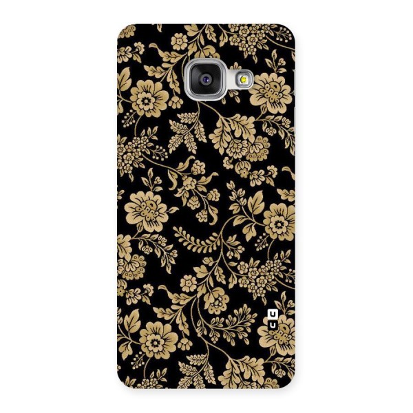 Aesthetic Golden Design Back Case for Galaxy A3 2016