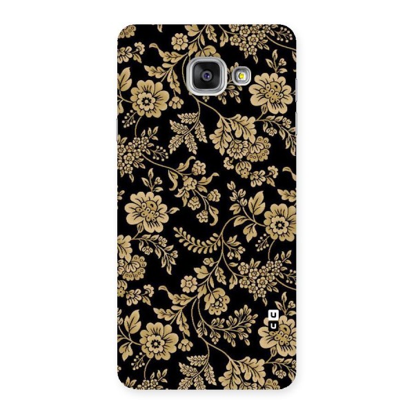 Aesthetic Golden Design Back Case for Galaxy A7 2016