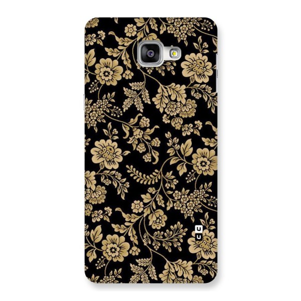 Aesthetic Golden Design Back Case for Galaxy A9