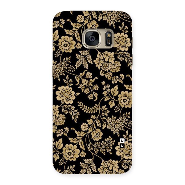 Aesthetic Golden Design Back Case for Galaxy S7