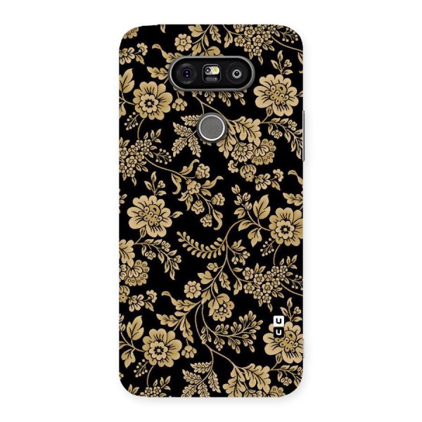 Aesthetic Golden Design Back Case for LG G5