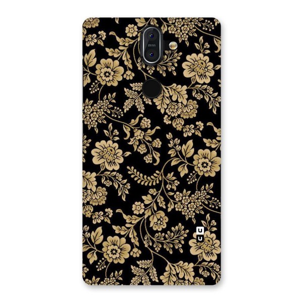 Aesthetic Golden Design Back Case for Nokia 8 Sirocco