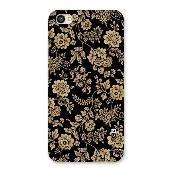 Aesthetic Golden Design Back Case for Redmi Y1 Lite