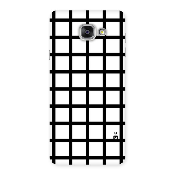 Aesthetic Grid Lines Back Case for Galaxy A7 2016