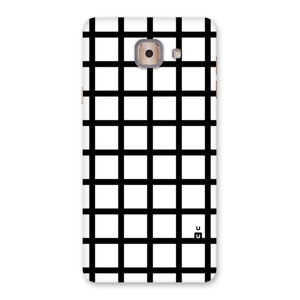 Aesthetic Grid Lines Back Case for Galaxy J7 Max