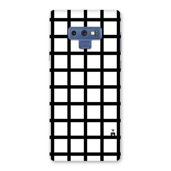 Aesthetic Grid Lines Back Case for Galaxy Note 9