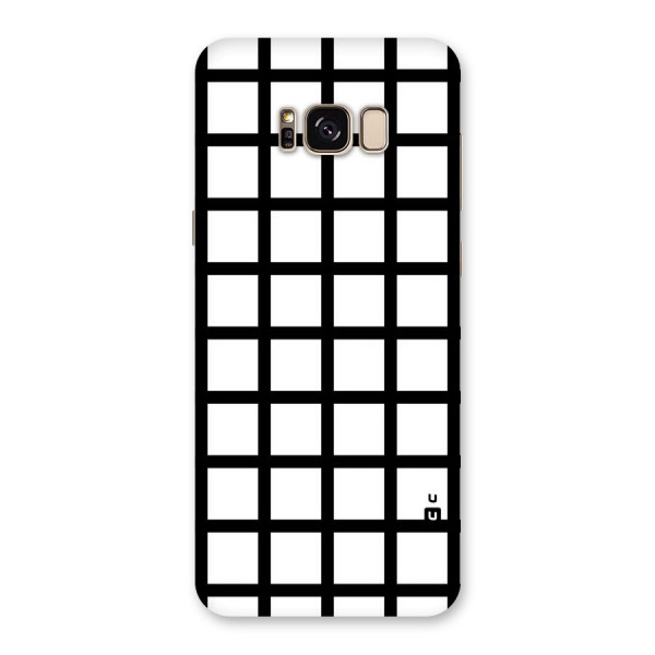 Aesthetic Grid Lines Back Case for Galaxy S8 Plus