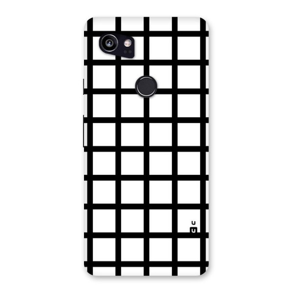 Aesthetic Grid Lines Back Case for Google Pixel 2 XL